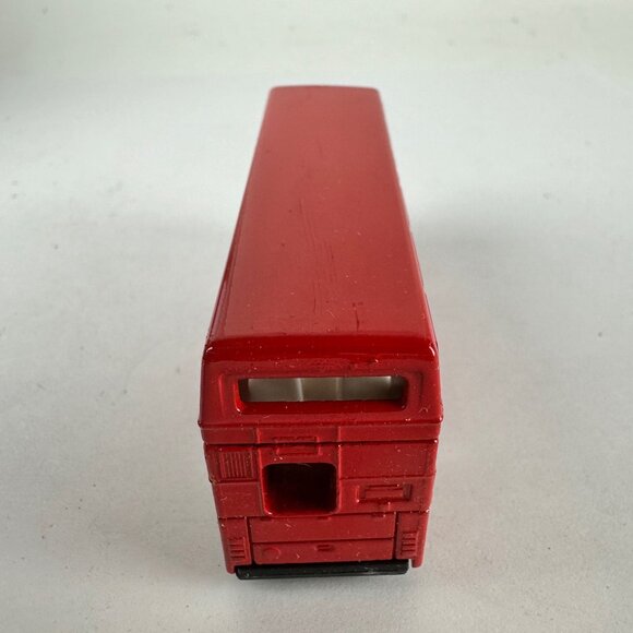 Vintage Matchbox Die Cast Metal Double Decker London Bus 17 Red - Picture 5 of 6